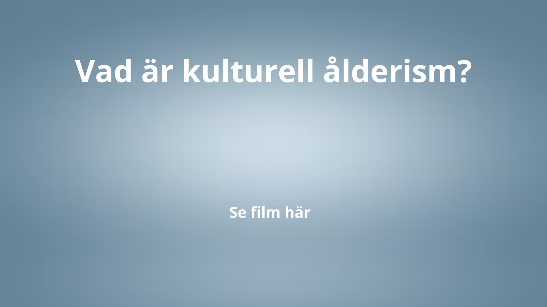 Man vid dator på utbildning om ålderism