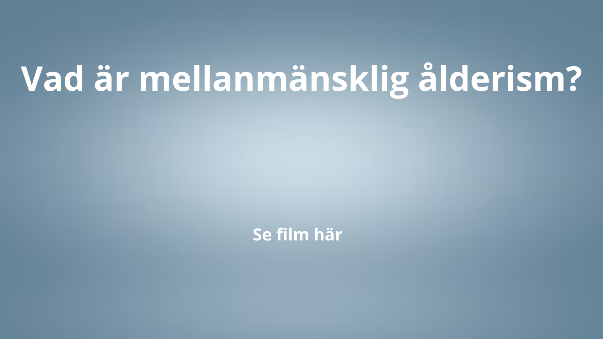 Man vid dator på utbildning om ålderism