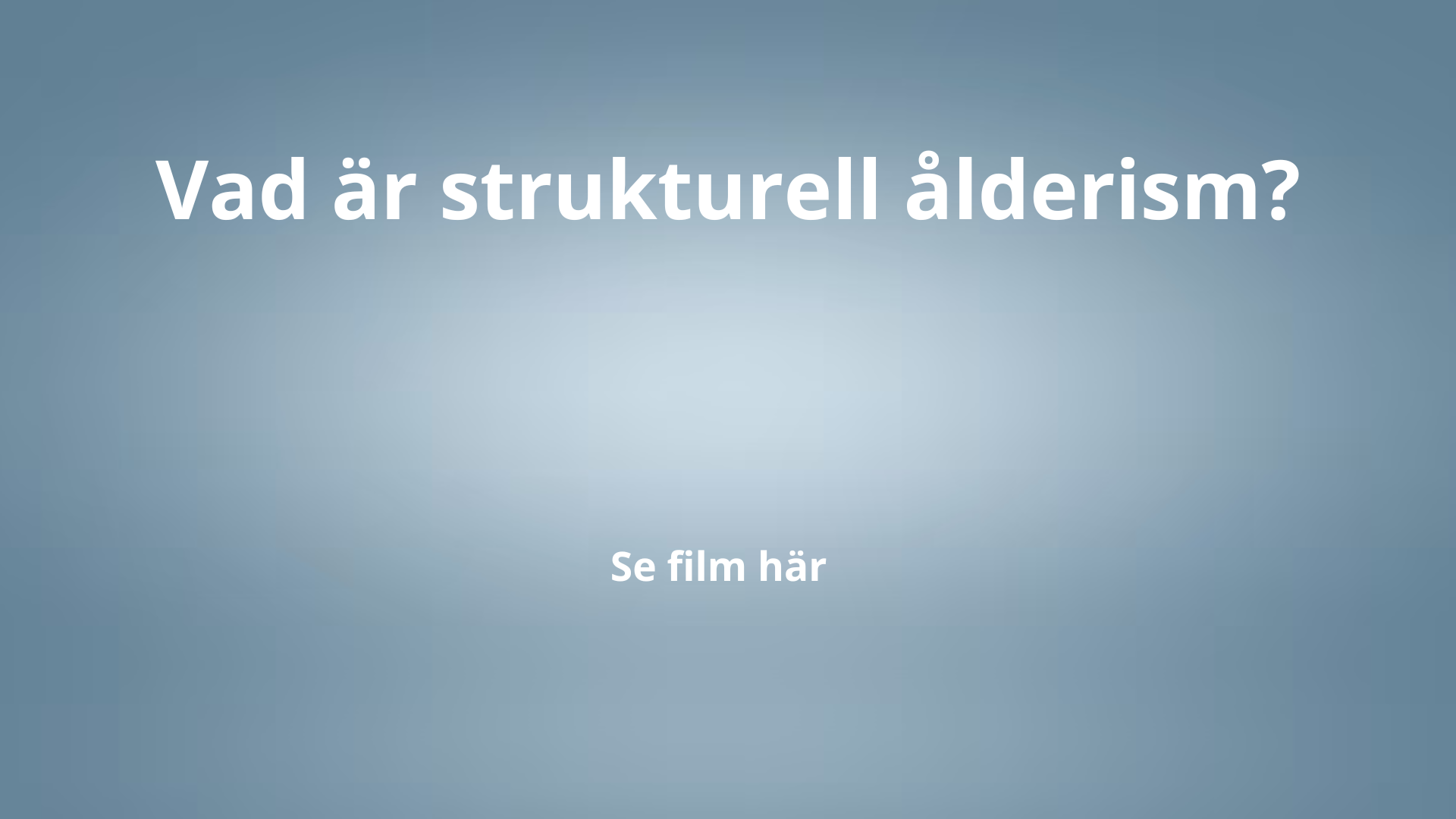 Man vid dator på utbildning om ålderism