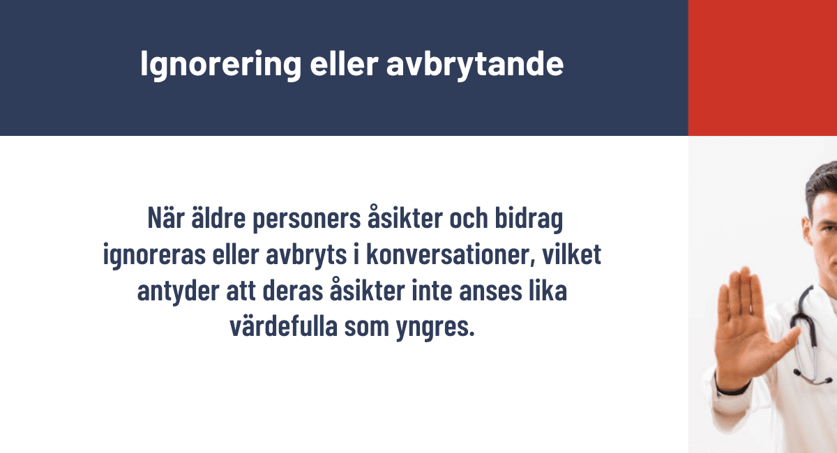 Ignorering eller avbrytande