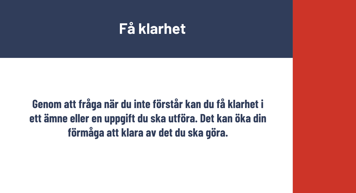 Få klarhet